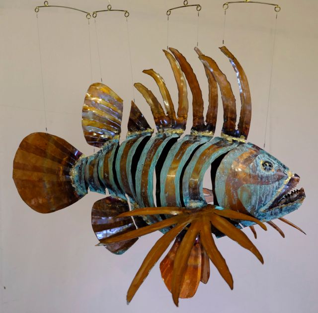 2.5ft lion fish £2800